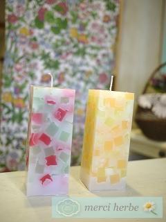 吹田アトリエと築港店。メルシエルブのハーブ・石けん・アロマキャンドルなどメルシエルブ日記★ 
